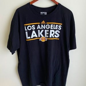 adidas LA Lakers t shirt basketball NBA